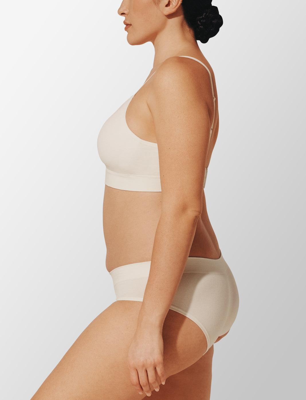 Seamless Cloud Cotton Wireless Bra Product Image