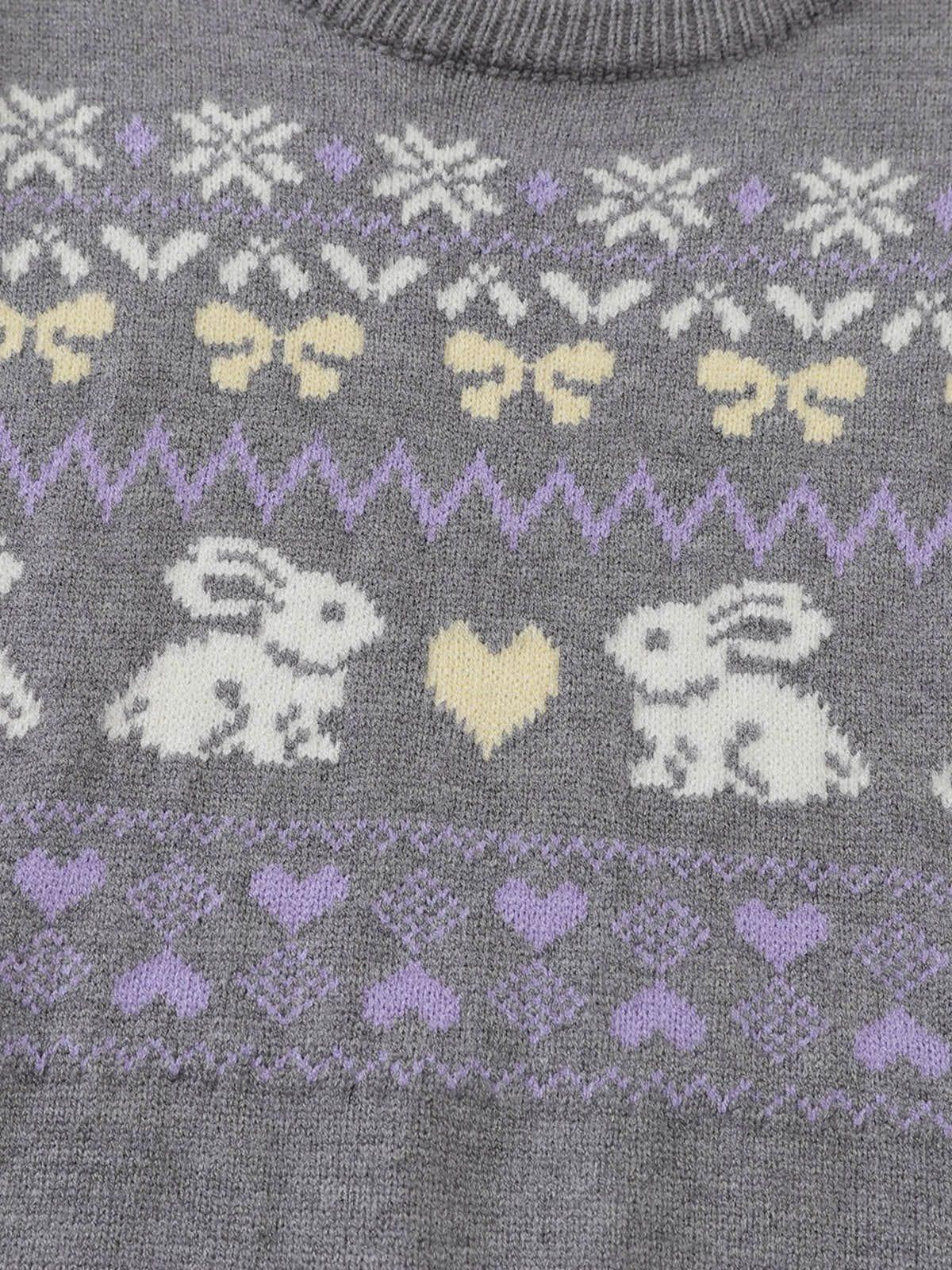 Aelfric Eden Fair Isle Graphic Knit Tee Female Product Image