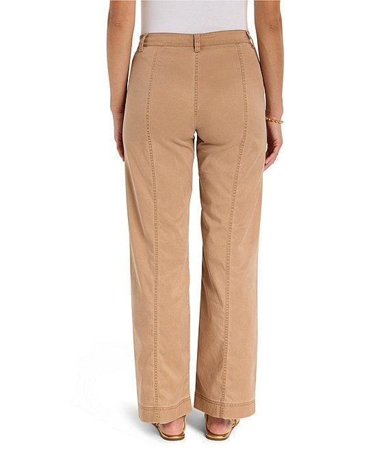 NIC + ZOE Cotton Sateen Wide Leg Pants Product Image
