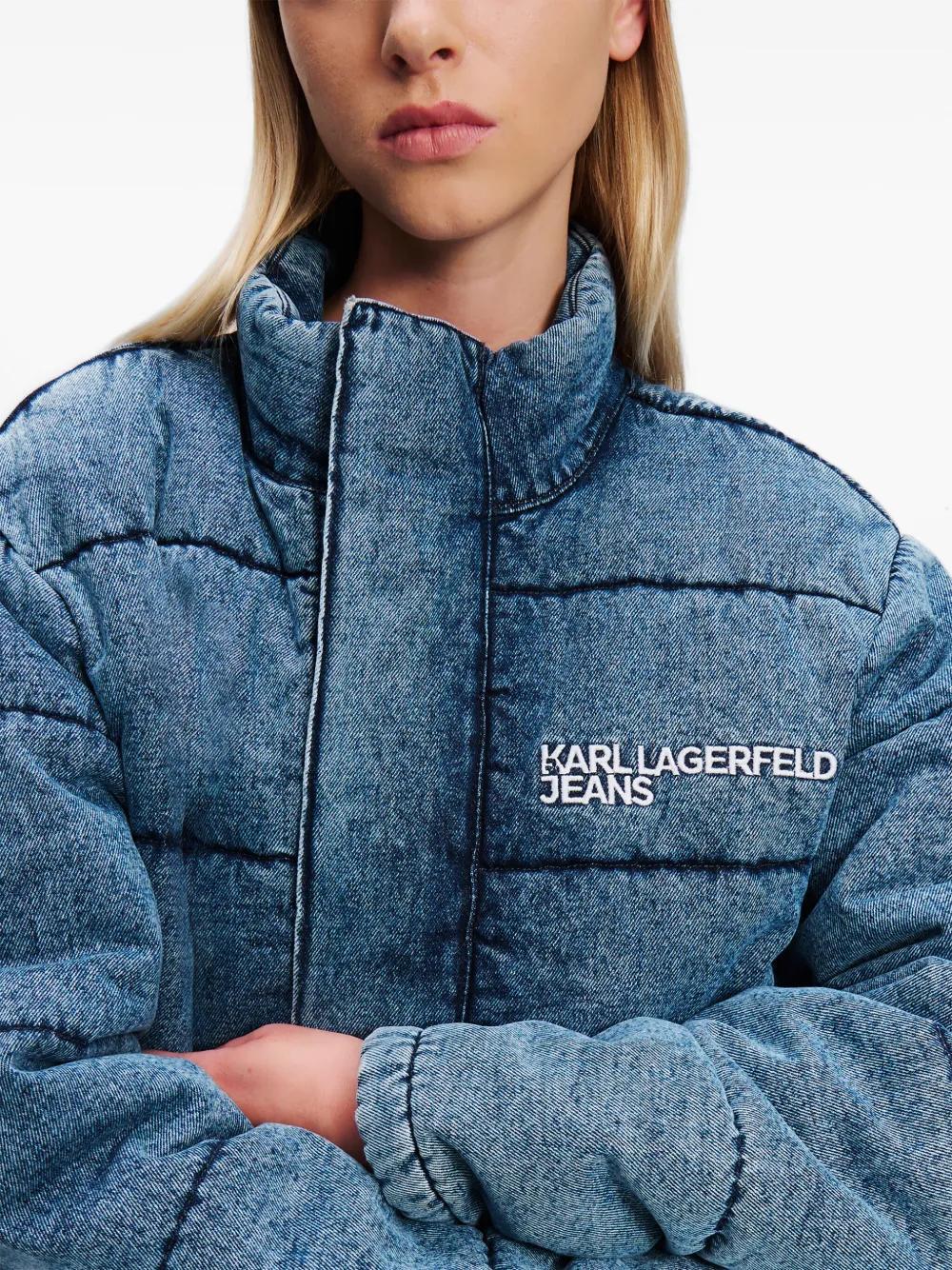 denim puffer jacket Product Image