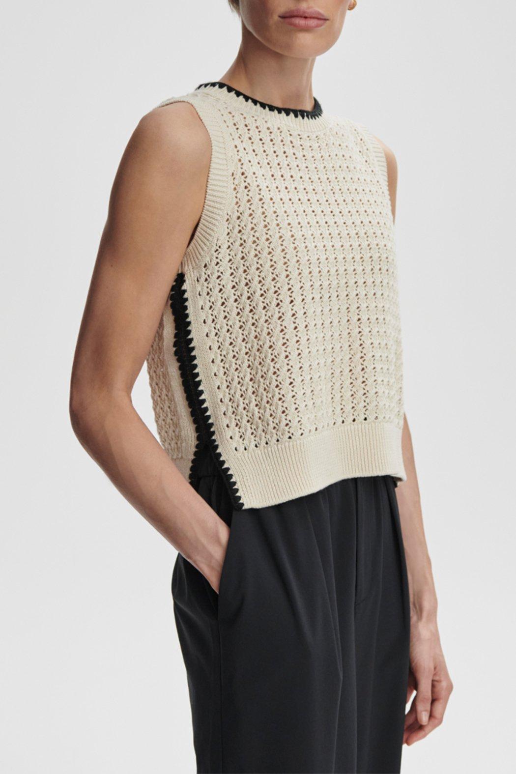 Delaney Knit Vest Product Image