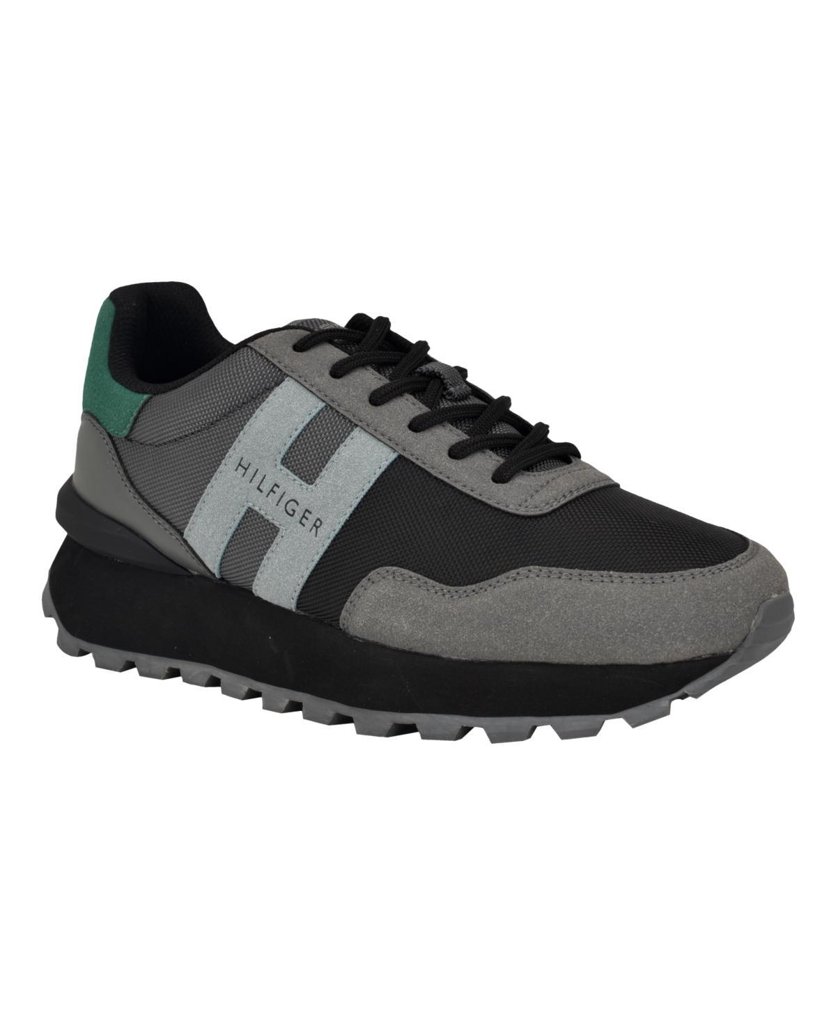 Tommy Hilfiger Gani (Light Grey/Cream Multi) Men's Shoes Product Image