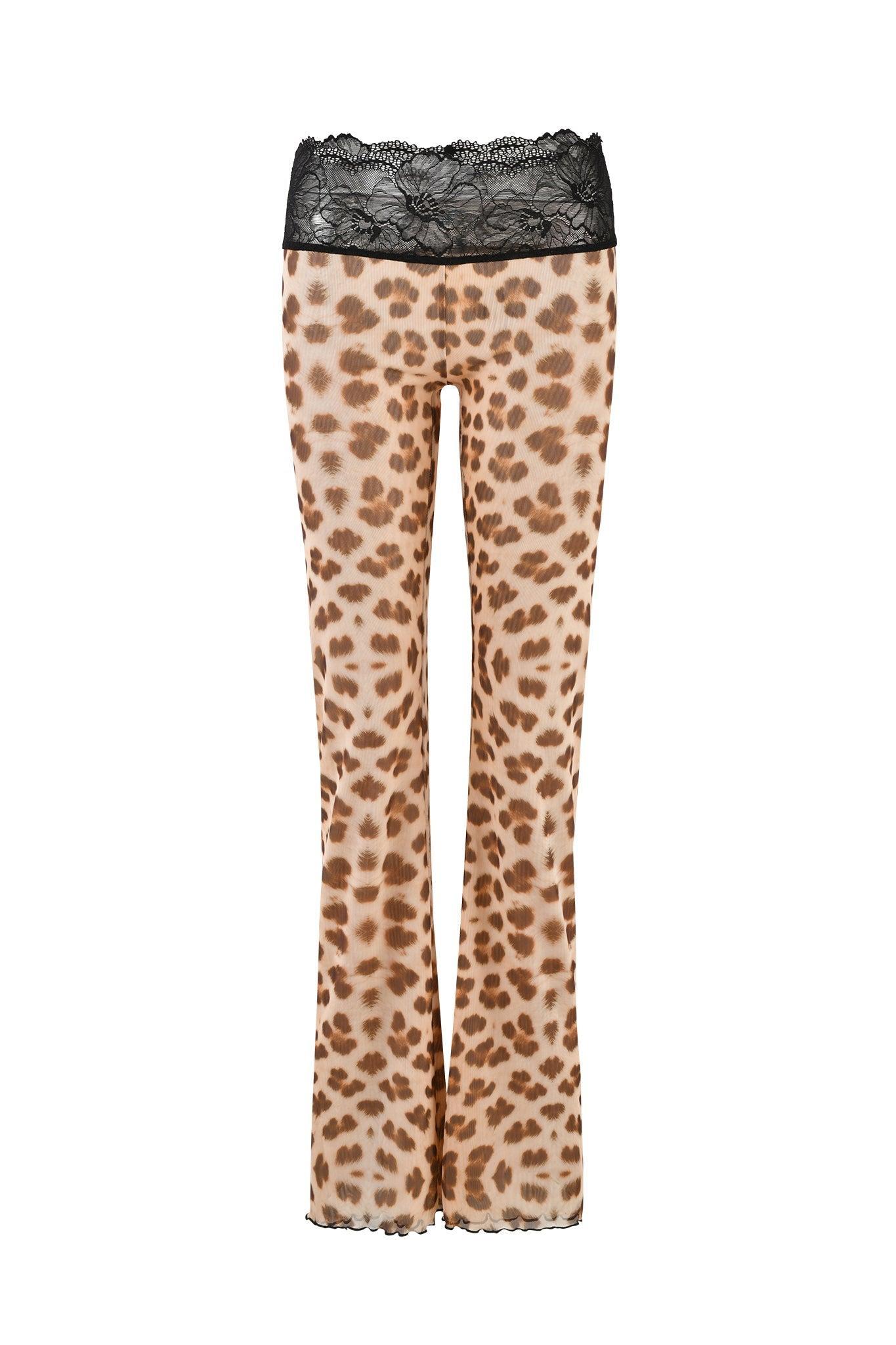 SILO PANT - NEUTRAL : LEOPARD Product Image