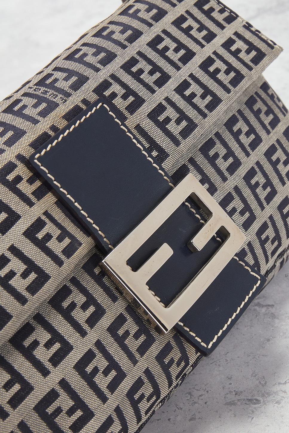 Fendi Zucchino Baguette Shoulder Bag FWRD Renew Product Image