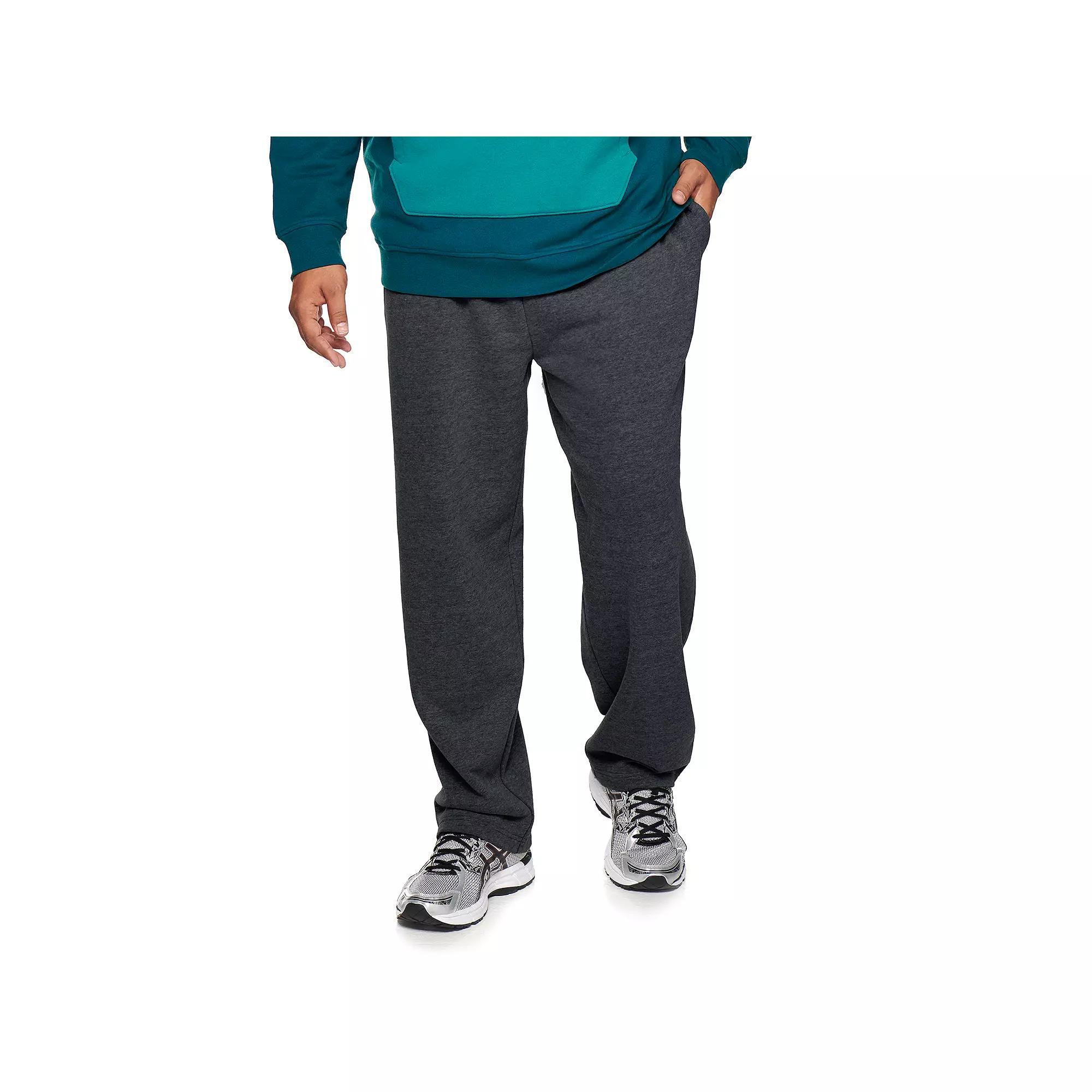 Big & Tall Tek Gear® Ultra Soft Fleece Pants, Men's,  Product Image