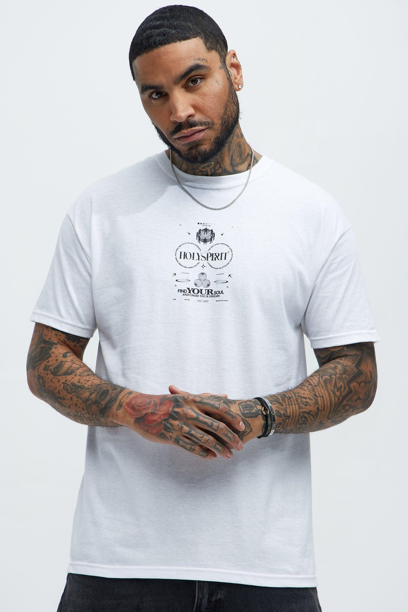 Find Your Soul Short Sleeve Tee - White Product Image
