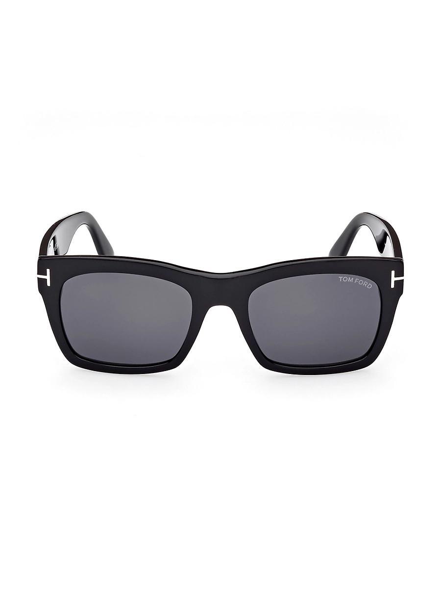 Mens 56MM Rectangular Sunglasses Product Image