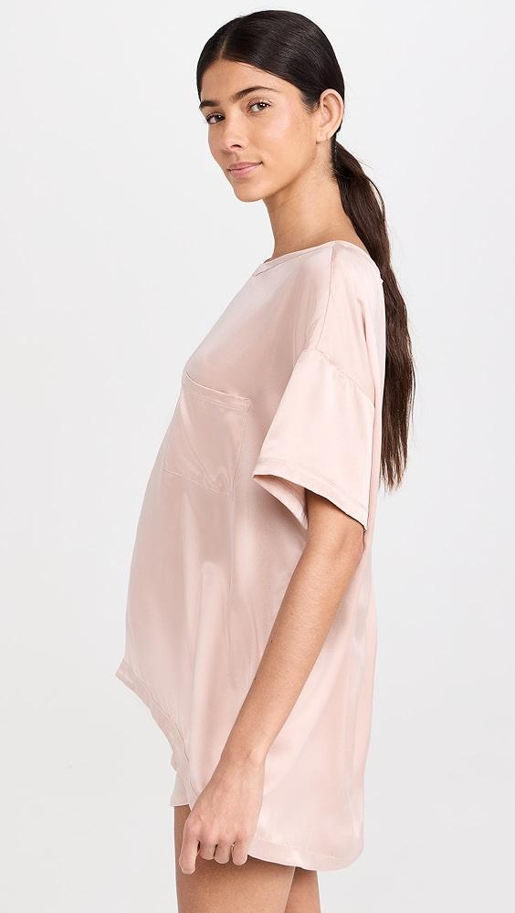 Lunya Washable Silk Tee Set | Shopbop Product Image