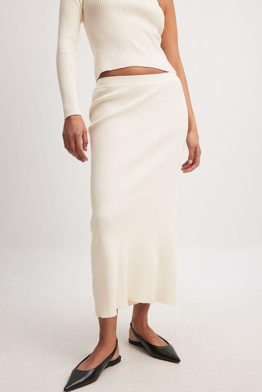 Knitted Midi Skirt Product Image