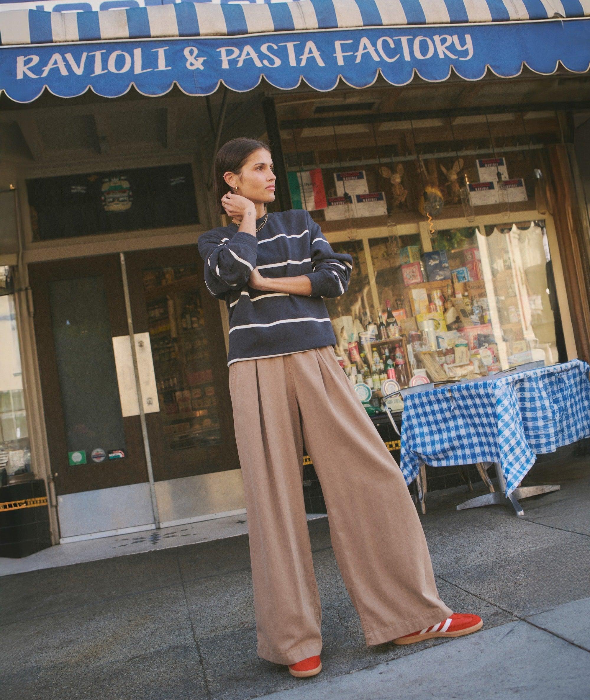 Allison Pleated Wide Leg Trouser Product Image