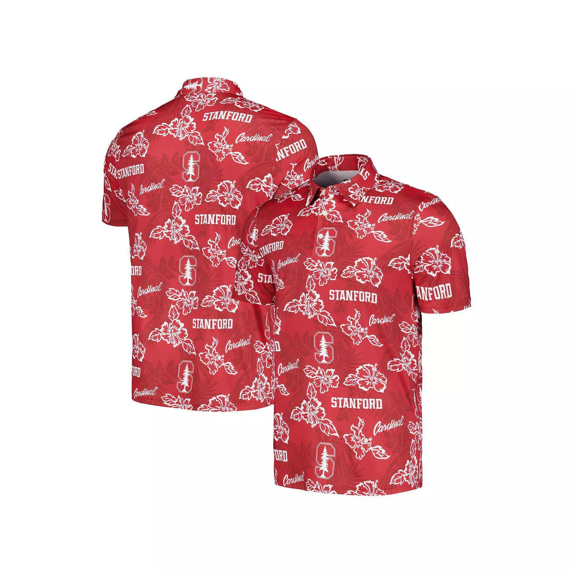 Men's Reyn Spooner Cardinal Stanford Cardinal Performance Polo,  Product Image