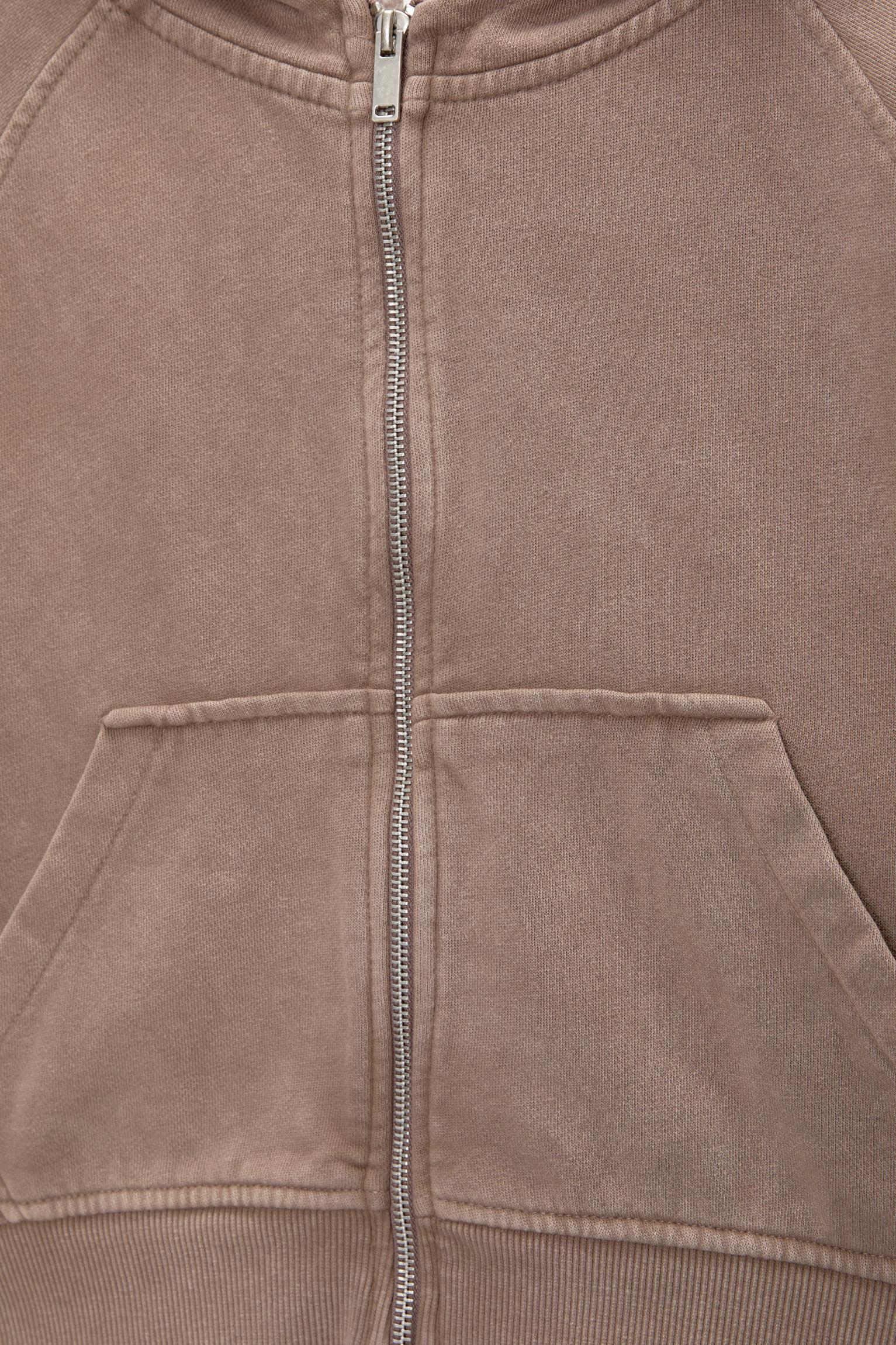 Hoodie with zipper Product Image