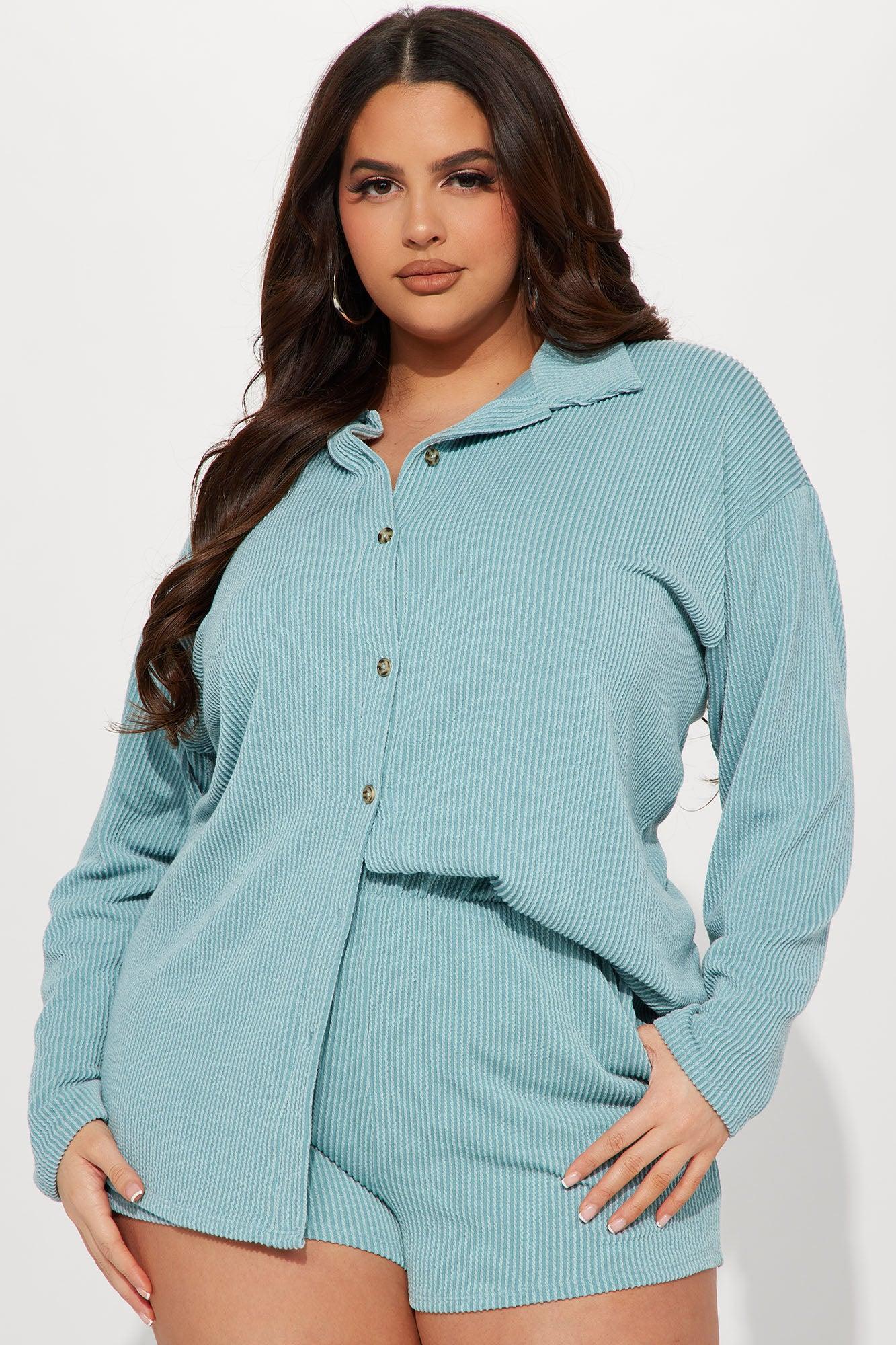 Bianca Short Set - Sage Product Image