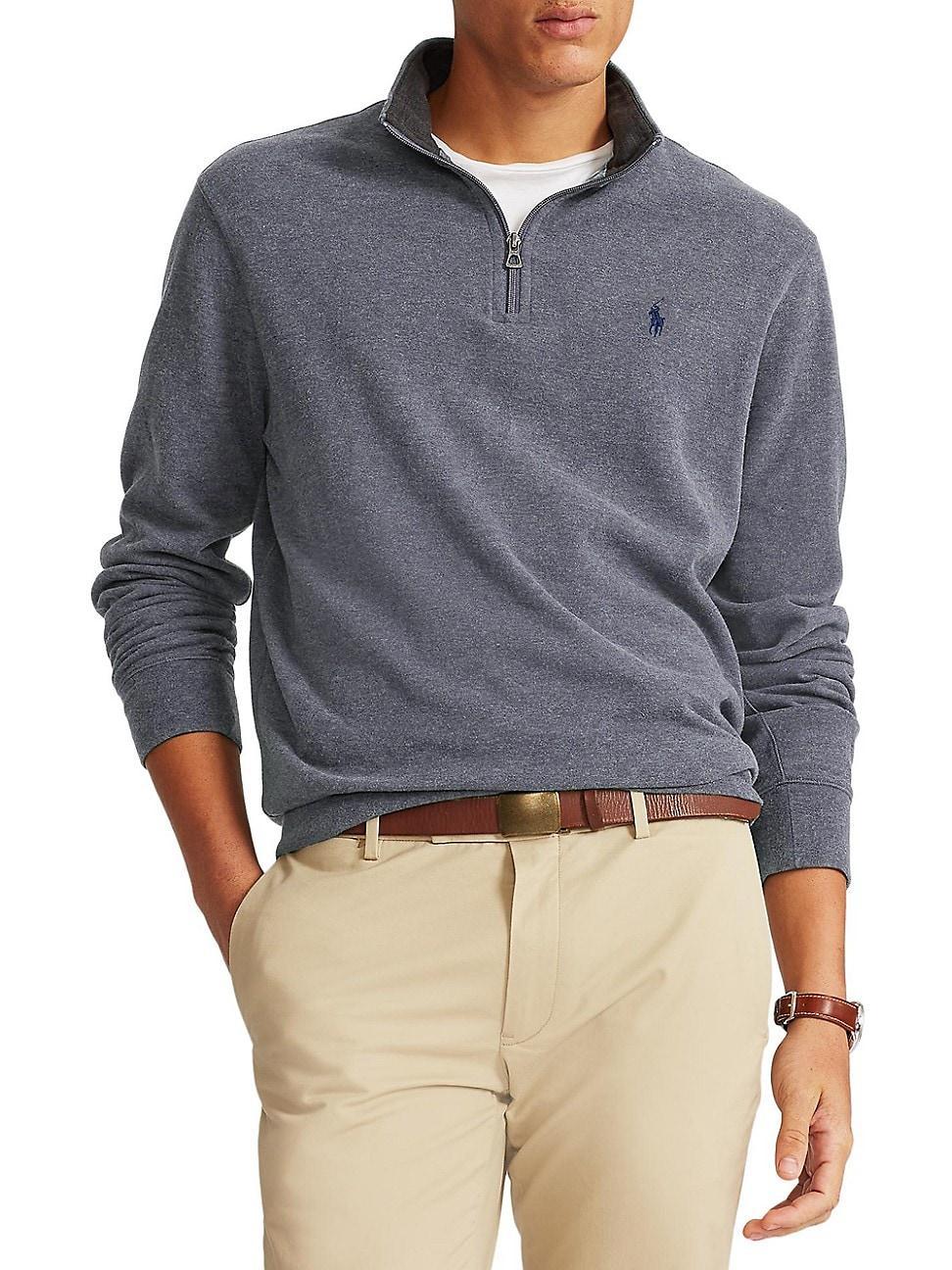 Mens Quarter-Zip Sweatshirt Product Image