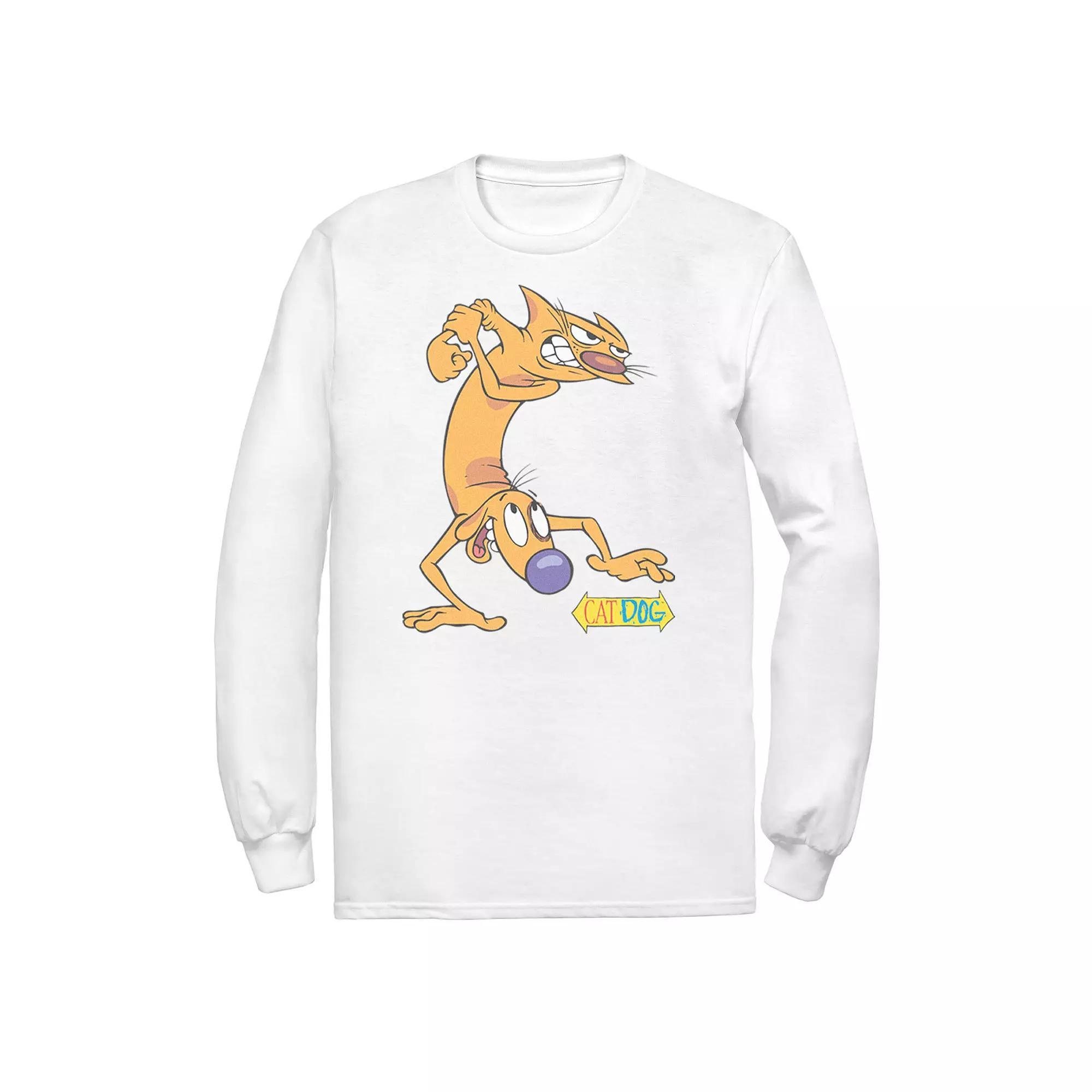 Mens Nickelodeon CatDog Tough Guys Tee, Men's,  Product Image