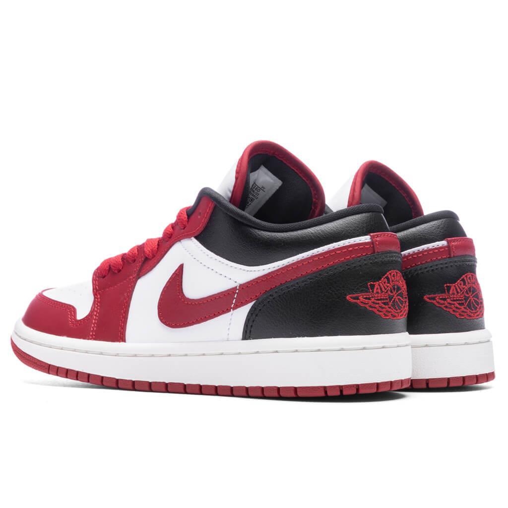 Air Jordan 1 Low Women's - White/Gym Red/Black Female Product Image