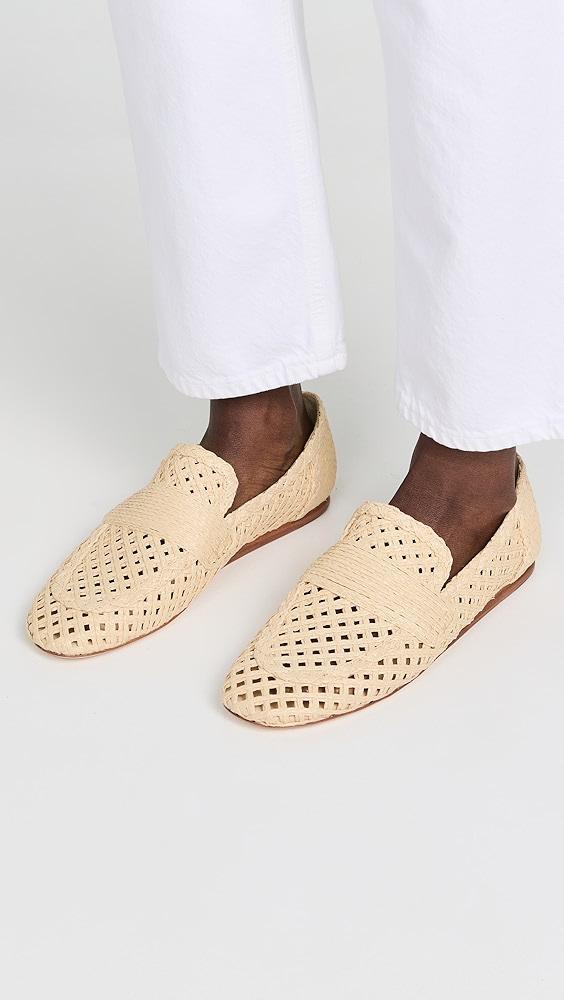 Vince Davis Raffia Flats | Shopbop Product Image