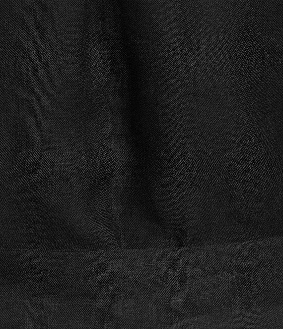 Tommy Bahama Coastalina Solid Cross Dyed Linen Plain Weave Point Collared Popover Midi Dress Product Image