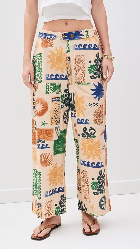 Free People Seaside Pull-On Pants | Shopbop Product Image