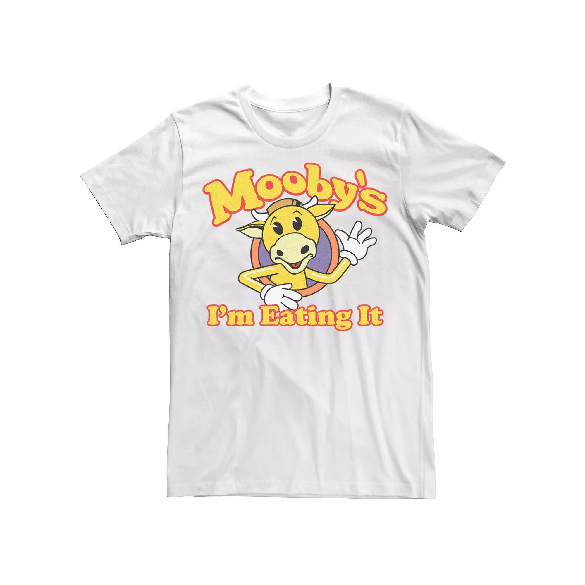 Men's Jay And Silent Bob Mooby's I'm Eating It Waving Outlined Logo Tee,  Product Image