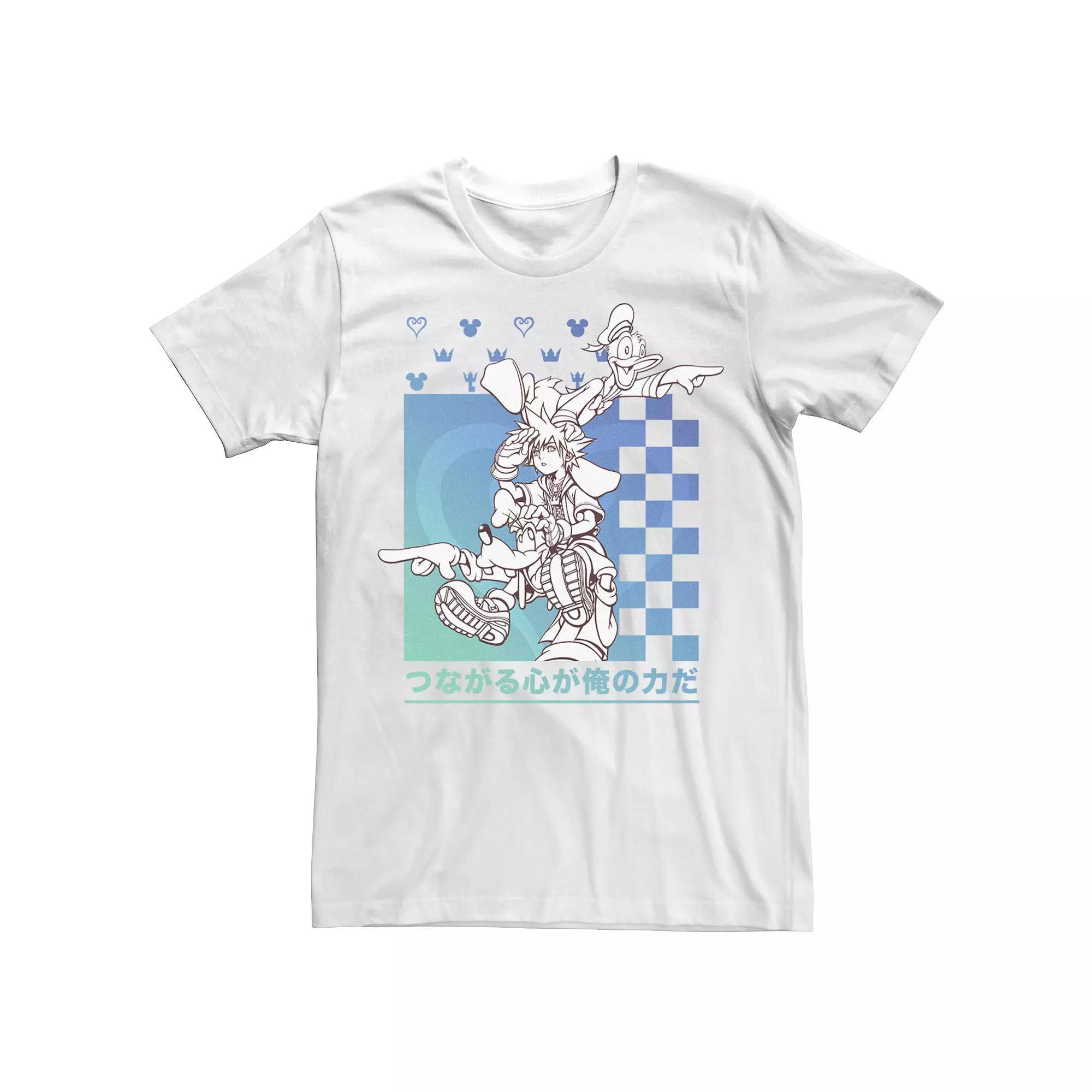 Mens Kingdom Hearts Power Friends Group Shot Tee Product Image