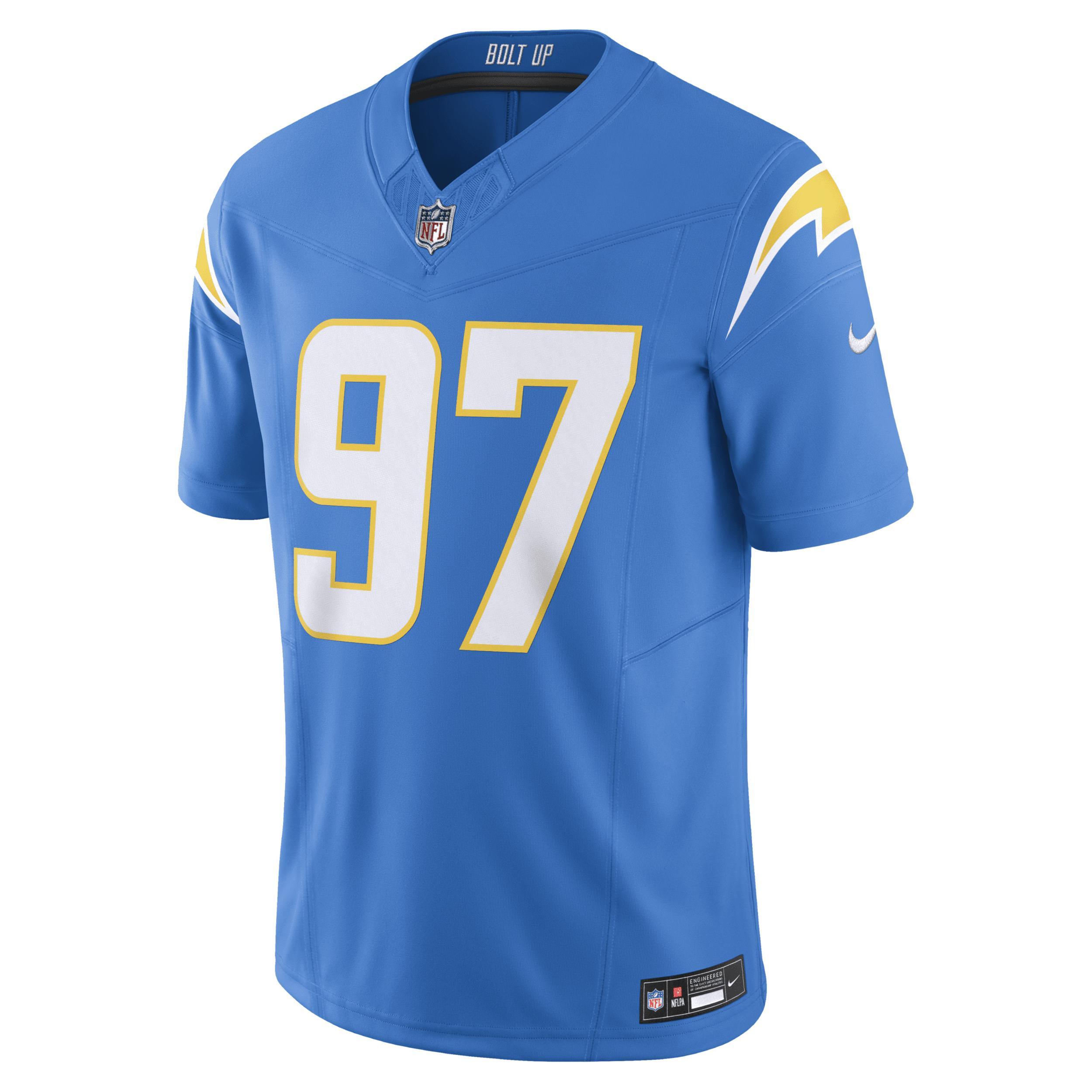 Men's Nike Joey Bosa Powder Blue Los Angeles Chargers Vapor F.U.S.E. Limited  Jersey, Size: 2XL, Light Product Image