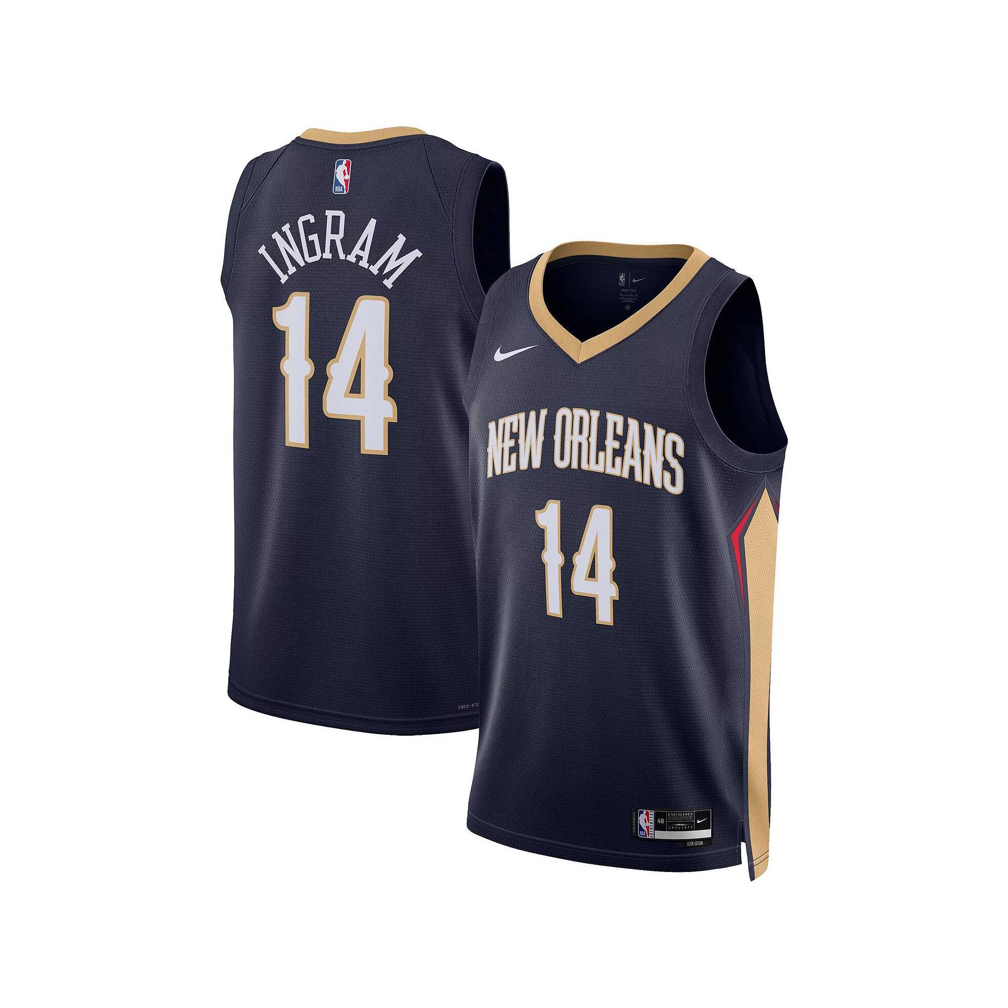 New Orleans Pelicans Icon Edition 2022/23 Men's Nike Dri-FIT NBA Swingman Jersey Product Image