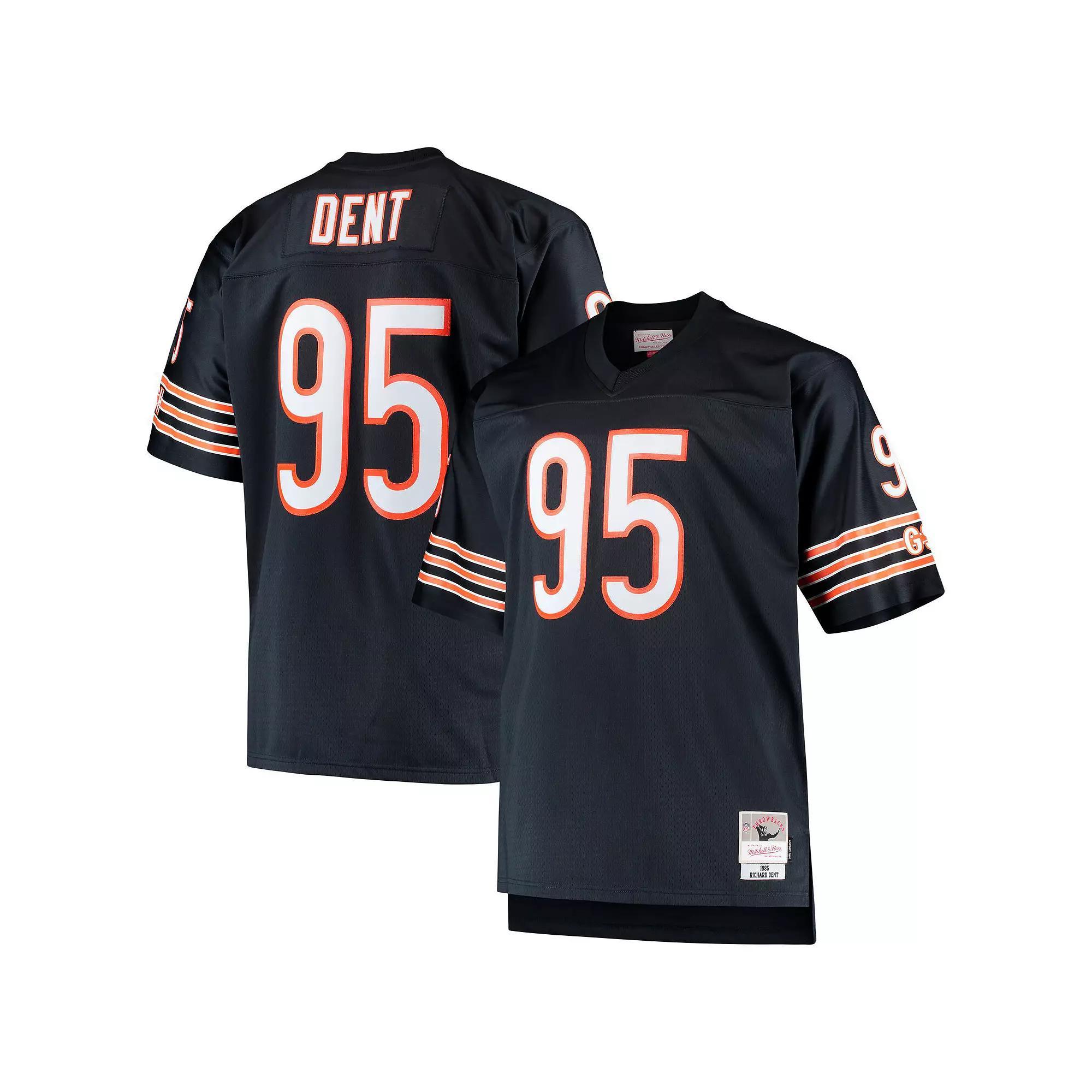Men's Mitchell & Ness Richard Dent Navy Chicago Bears Big & Tall 1985 Retired Player Replica Jersey,  Product Image