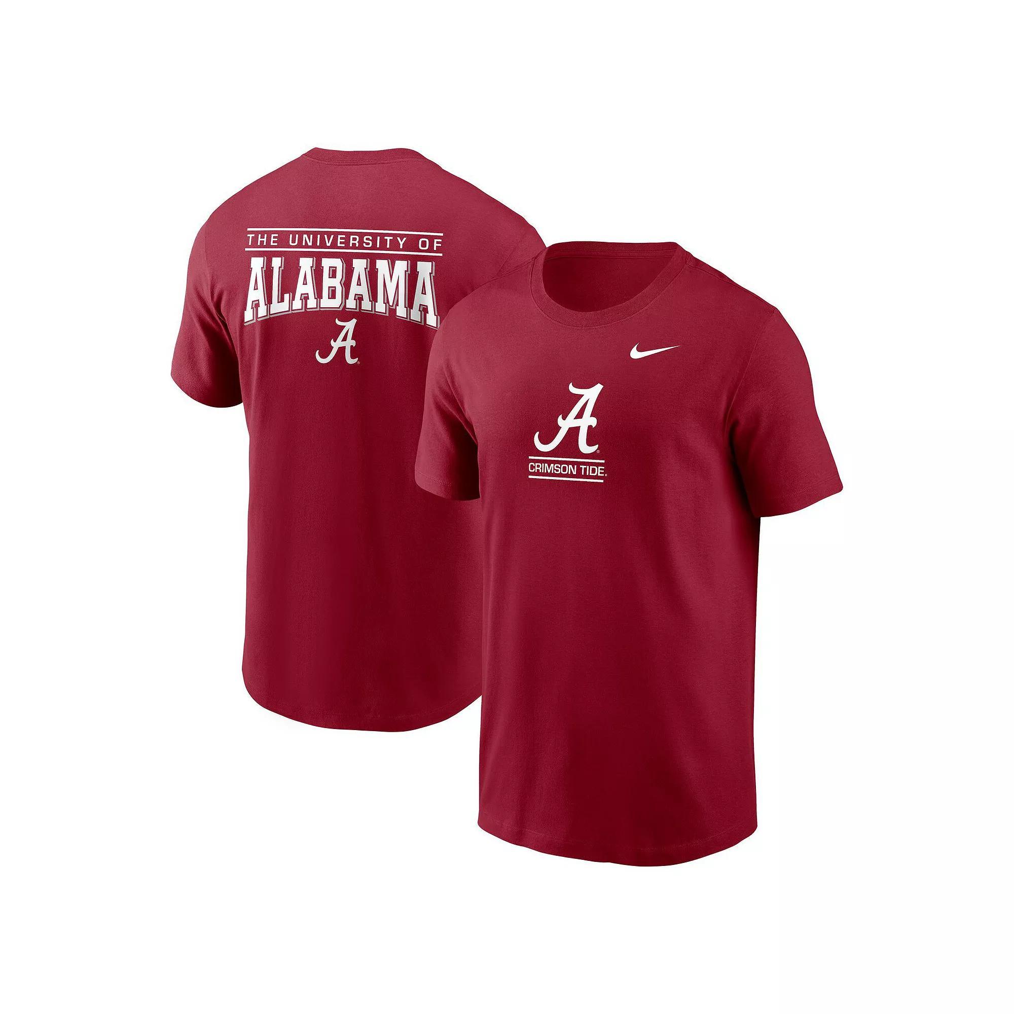 Men's Nike Crimson Alabama Crimson Tide 2-Hit T-Shirt,  Product Image