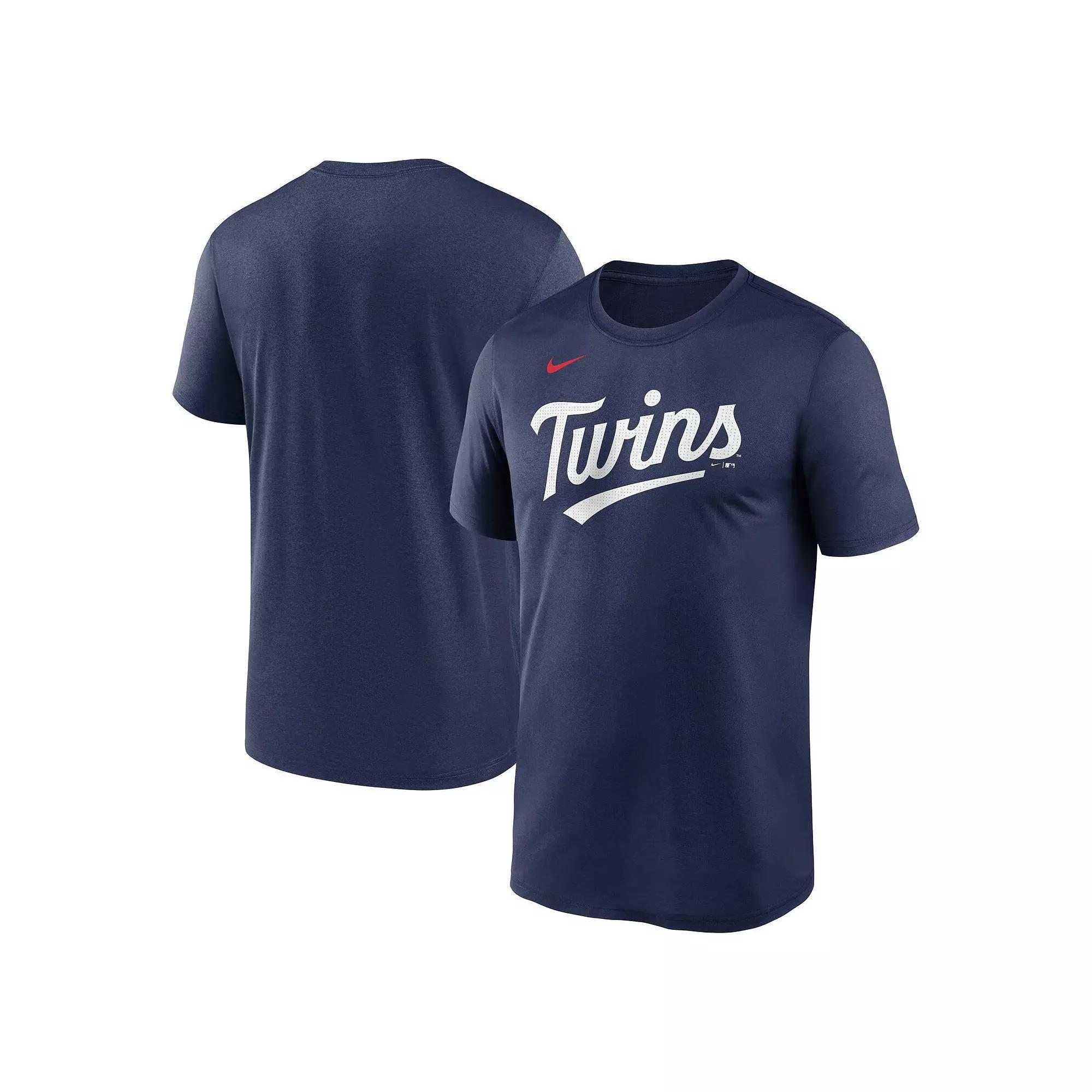 Men's Nike Navy Minnesota Twins Fuse Legend T-Shirt, Size: 2XL, Blue Product Image