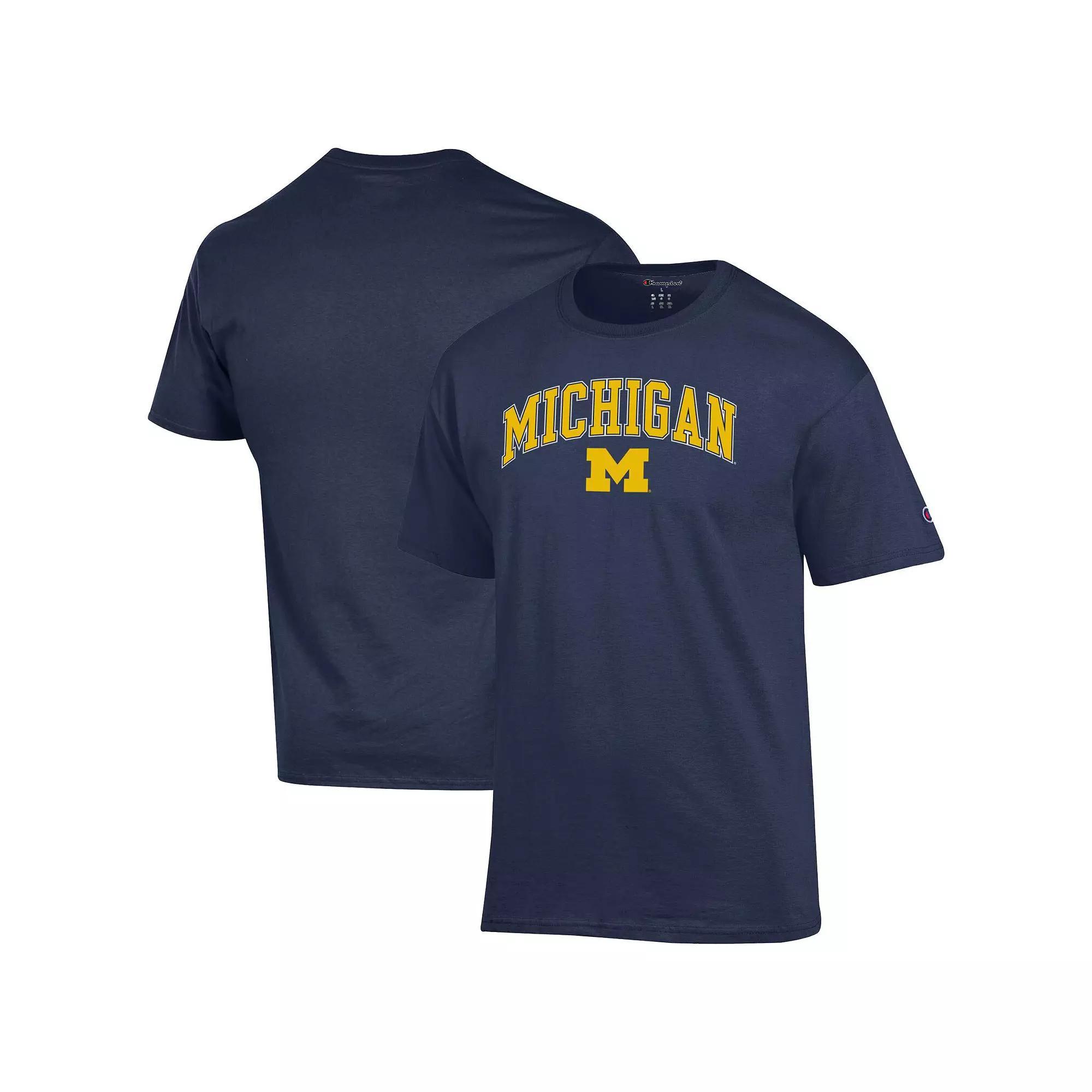 Men's Champion Black Appalachian State Mountaineers Arch Over Logo T-Shirt,  Product Image