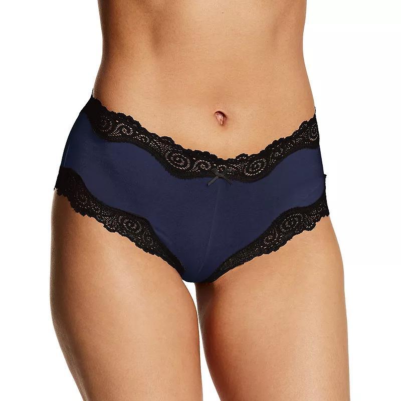 Maidenform Scalloped Lace Trim Cheeky Hipster Underwear 40837, Womens Product Image