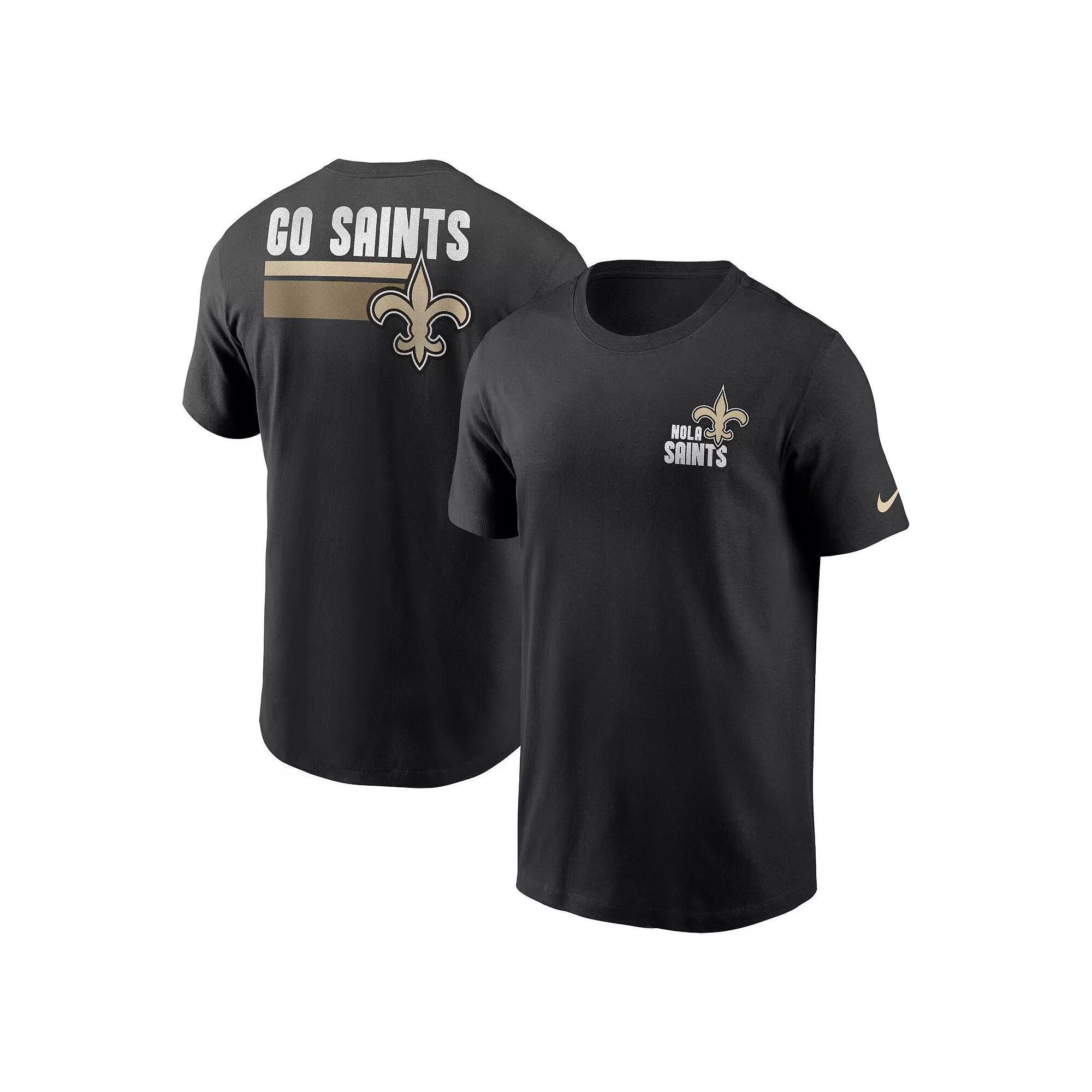 Men's Nike Black New Orleans Saints Blitz Essential T-Shirt, Size: Large Product Image