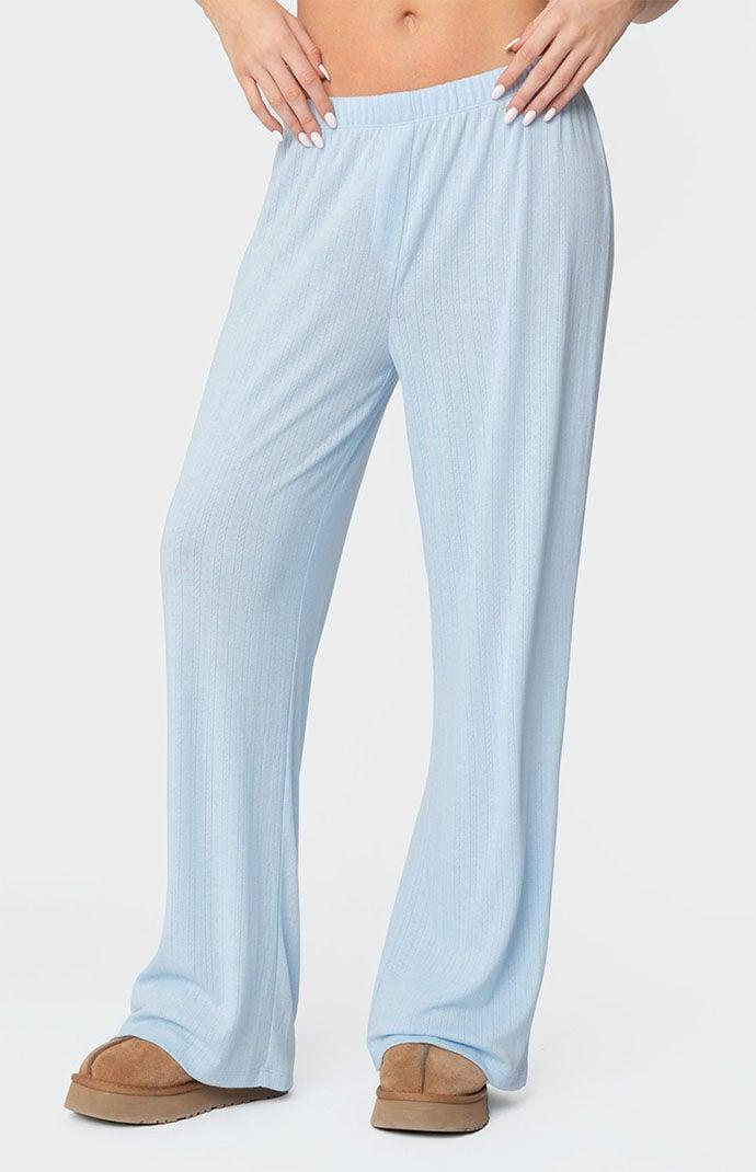 Edikted Women's Ren Pointelle Pants Product Image