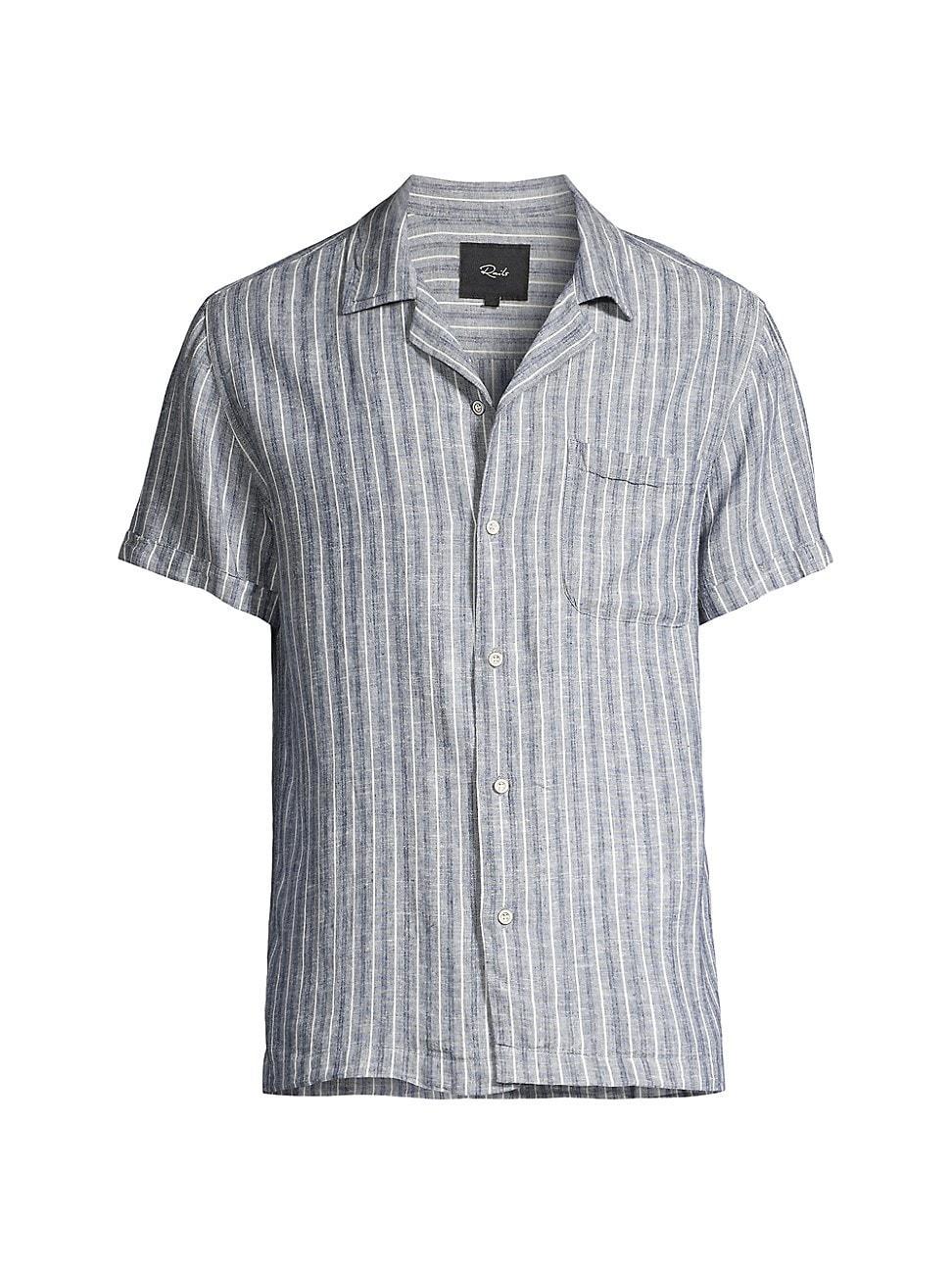 Mens Waimea Striped Camp Shirt Product Image