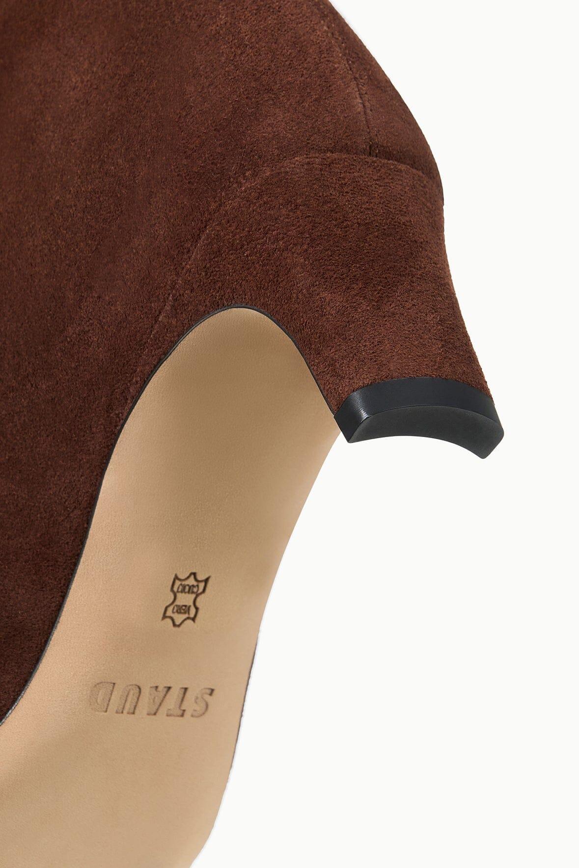MIDCALF WALLY BOOT | MAHOGANY SUEDE Product Image