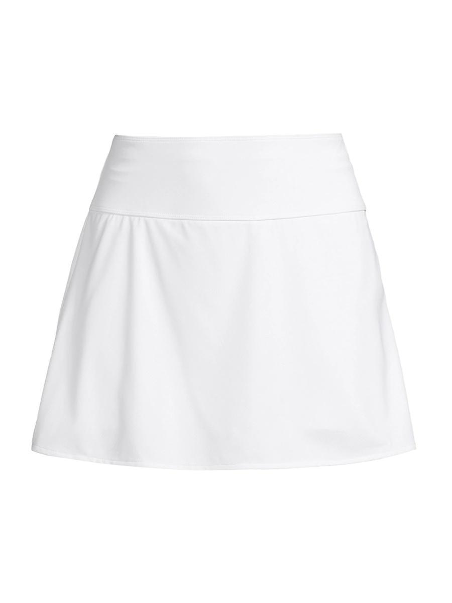 Womens Kimberly Pleated-Back Miniskirt Product Image