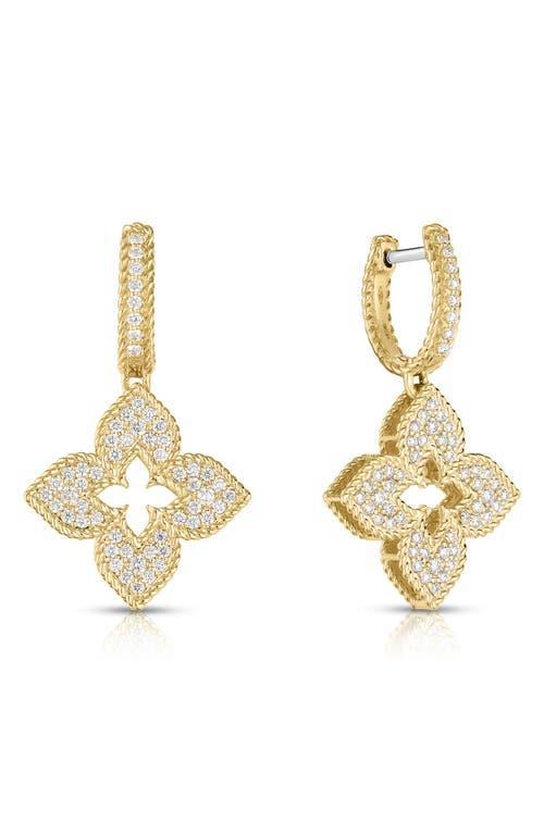 Roberto Coin 18K Yellow Gold Venetian Princess Diamond Drop Earrings, 0.77 ct. t. w. Product Image