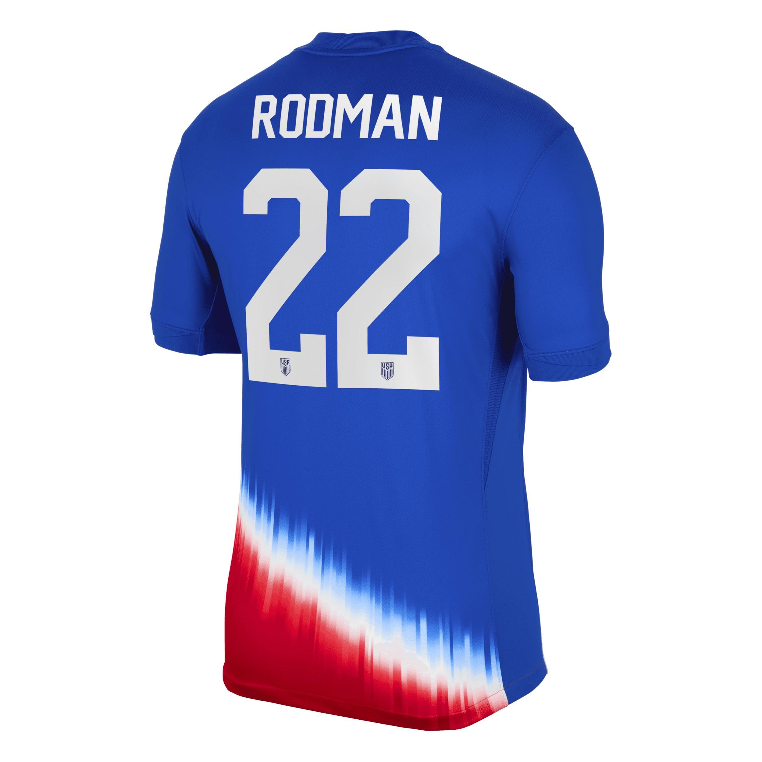 Alex Morgan USWNT 2024 Stadium Away Men's Nike Dri-FIT Soccer Jersey Product Image