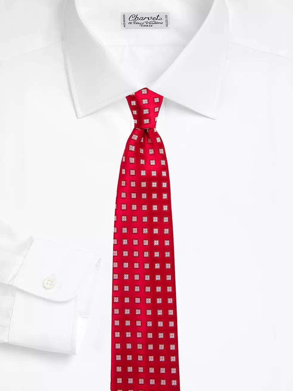 Diamond Woven Silk Tie Product Image