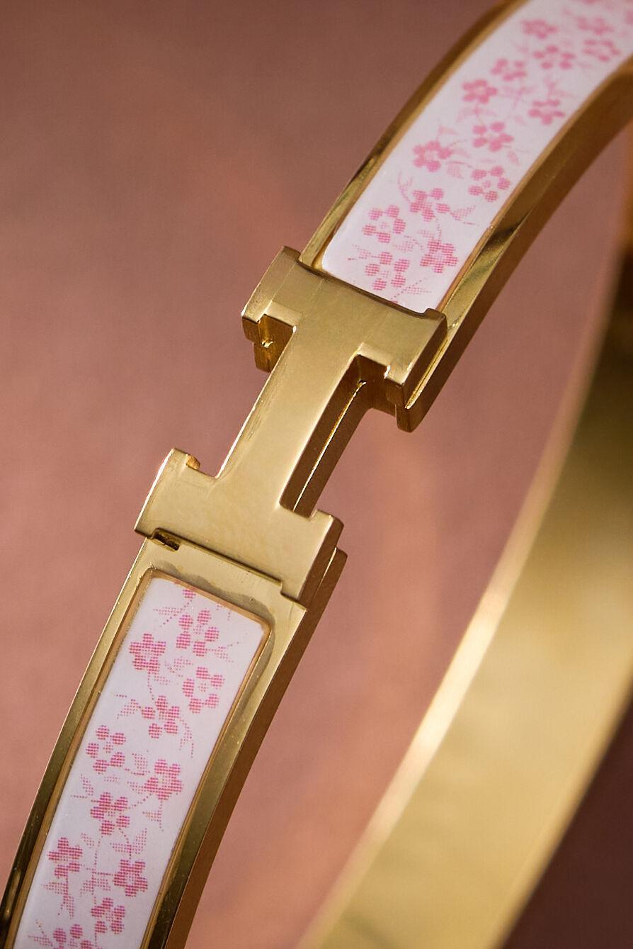 Floral H Bangle Bracelet Product Image