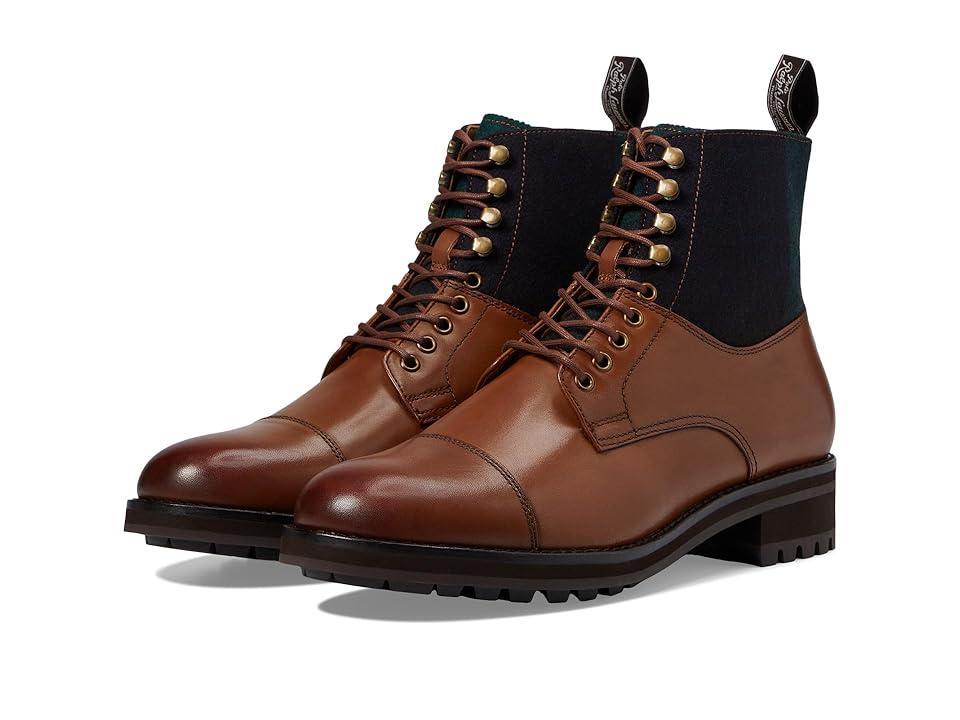 Polo Ralph Lauren Mens Lace Up Cap Toe Boots Product Image