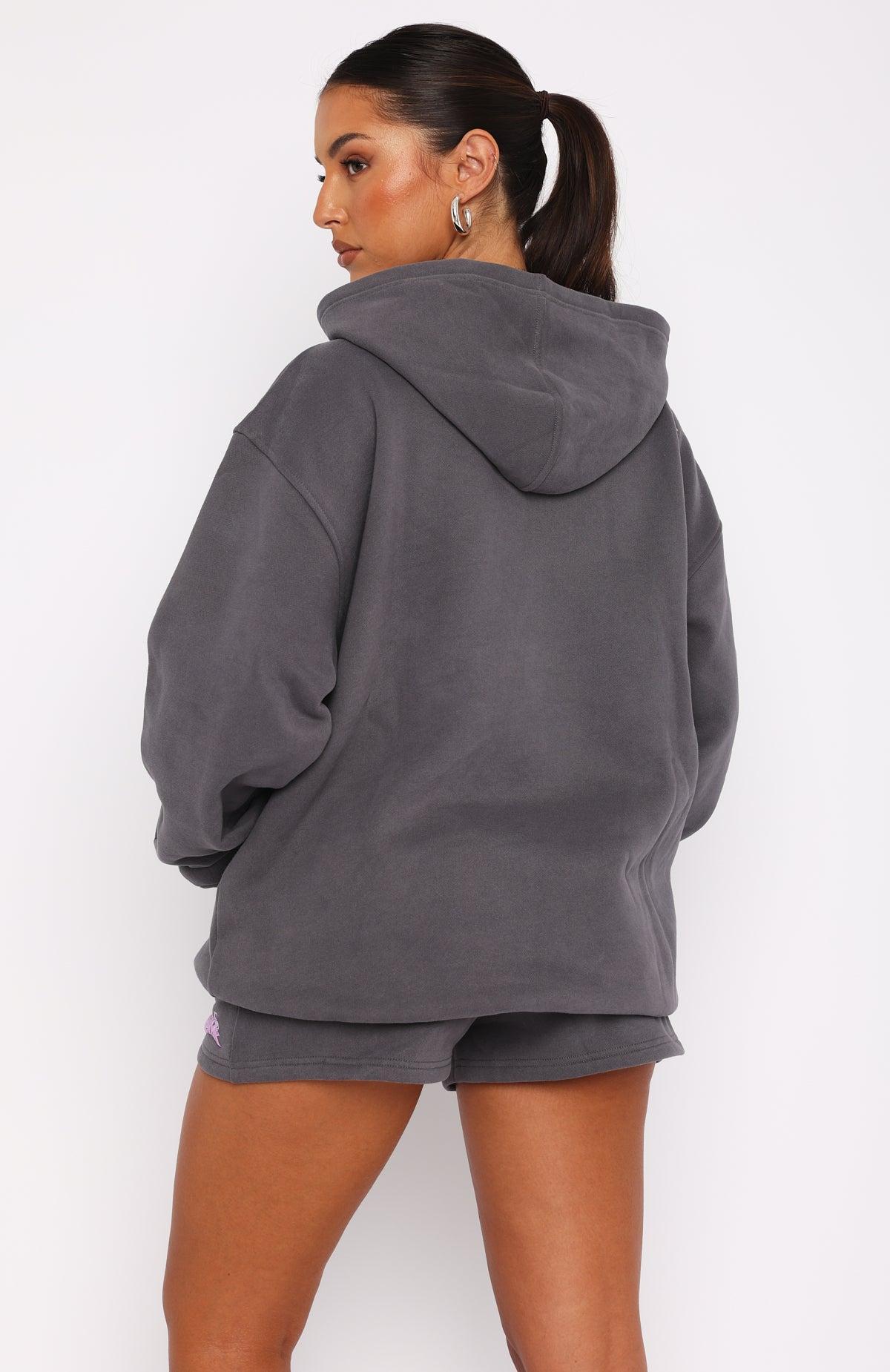 So Wavy Oversized Hoodie Volcanic Product Image