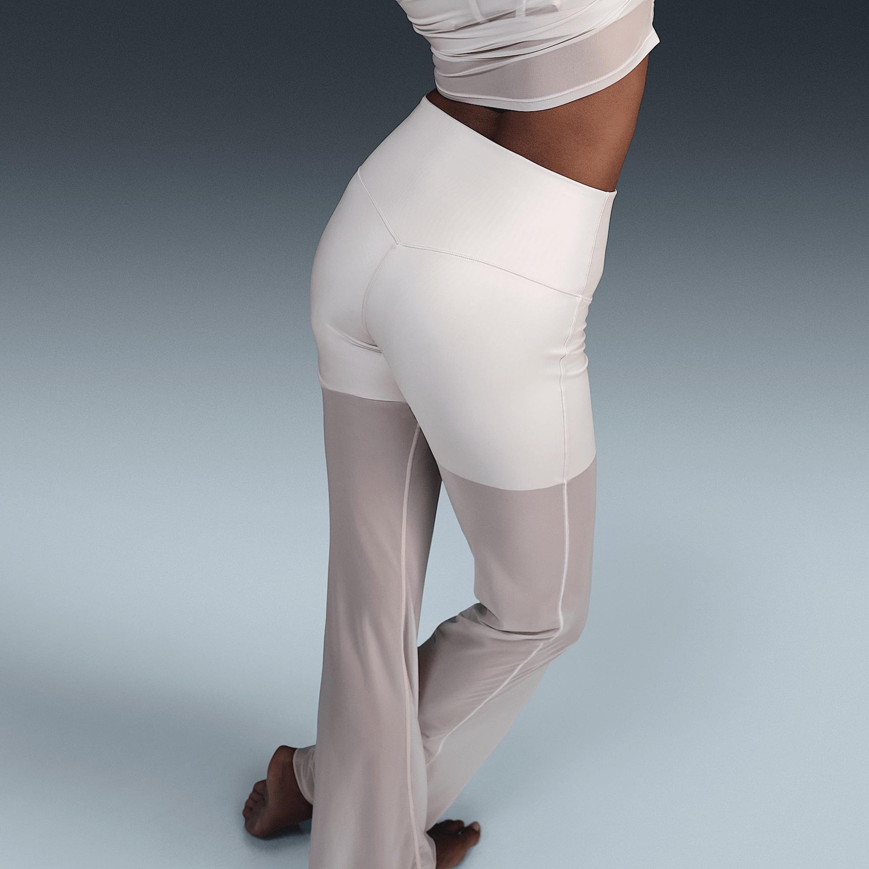 Nike Women's Zenvy Sheer Gentle-Support High-Waisted Full-Length Pants Product Image