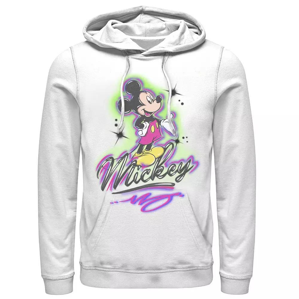Disney's Mickey And Friends Mickey Mouse Men's Airbrush Portrait Hoodie,  Product Image