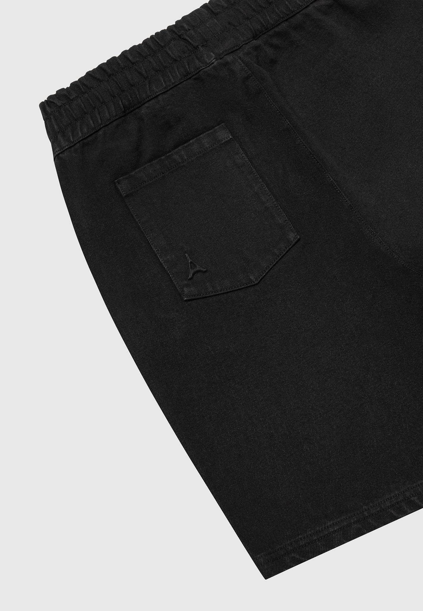 Denim Shorts - Black Male Product Image