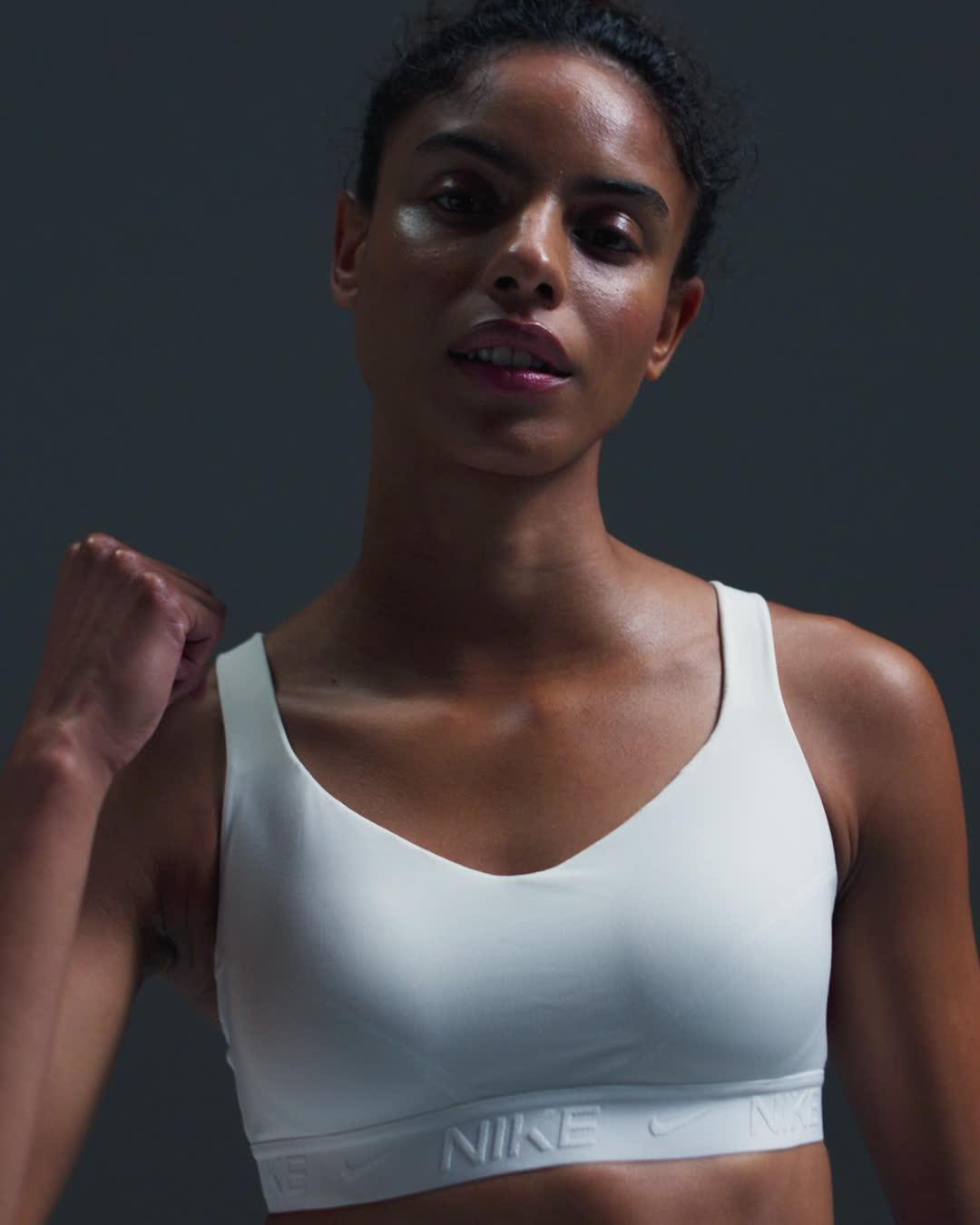 Nike Womens Nike Indy High DF Sports Bra - Womens Armory Navy/Armory Navy Product Image