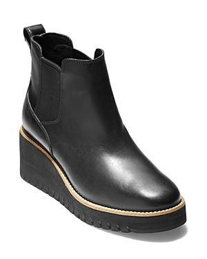 Cole Haan Womens Zg City Pull On Wedge Booties Product Image