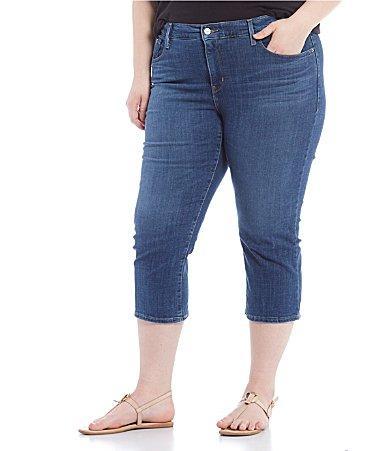 Plus Size Levis 311 Shaping Capris, Womens Product Image