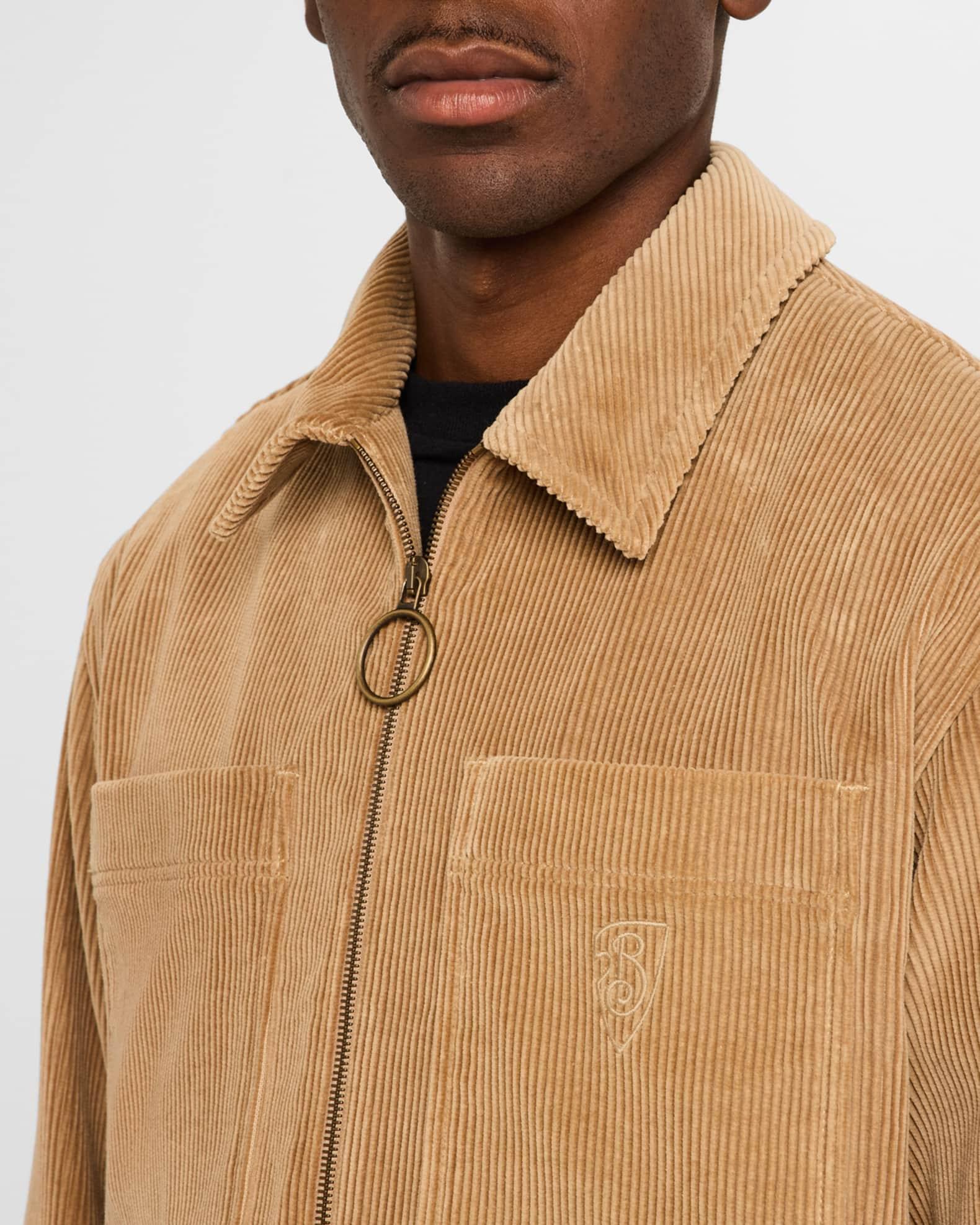 Men's Corduroy Zip Overshirt Product Image